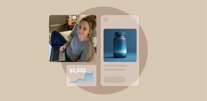 $1,303 In Her First Month: Mother Of Two Built Online Business From Scratch